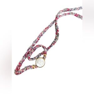 *New* Asha Liberty Print Wrap Bracelet with the “ B” initial